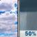 Thursday: Mostly Cloudy then Chance Rain Showers