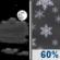Tonight: Partly Cloudy then Snow Showers Likely