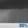 Tonight: A chance of showers and thunderstorms before 11pm, then a slight chance of showers between 11pm and 1am.  Mostly cloudy, with a low around 42. West southwest wind 6 to 9 mph, with gusts as high as 16 mph.  Chance of precipitation is 30%.