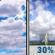 Sunday: A chance of showers and thunderstorms between noon and 3pm, then a chance of showers and thunderstorms. Partly sunny, with a high near 72. West wind around 6 mph. Chance of precipitation is 30%. Sunday: Partly Sunny then Chance Showers And Thunderstorms