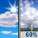 Monday: Mostly Sunny then Showers And Thunderstorms Likely
